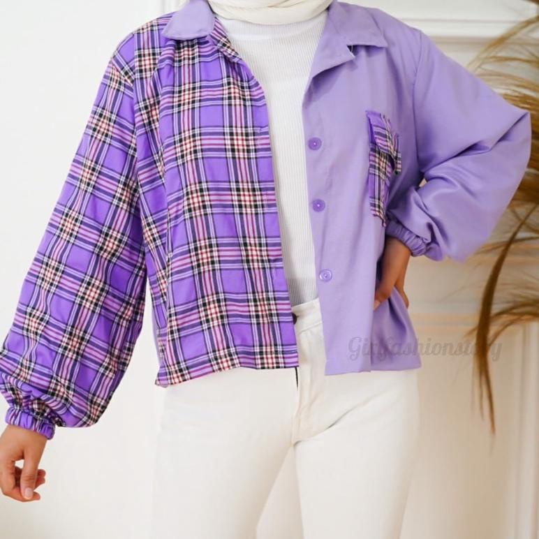 ⅍ KNC JAKET SANTAI WANITA / JAKET PENDEK WANITA / BAJU WANITA ☝
