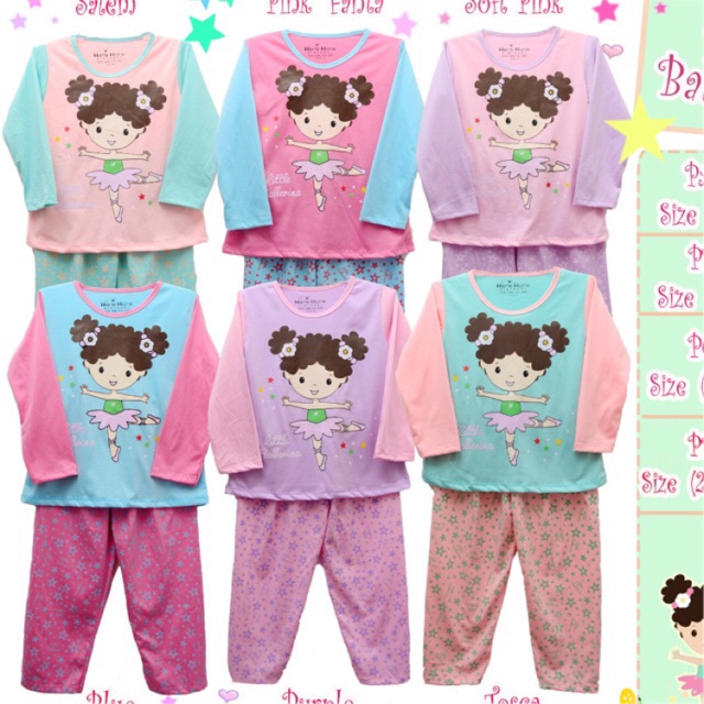Piyama anak baju tidur anak setelan anak umur 2 3 4 5 6 Piyama anak baju tidur anak setelan anak umur 2 3 4 5 6