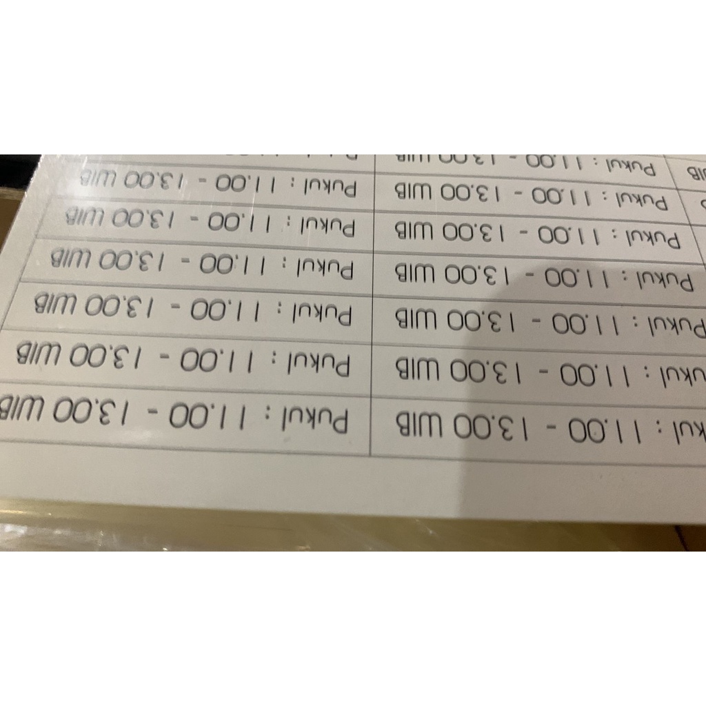 

stiker cromo & stiker transparan