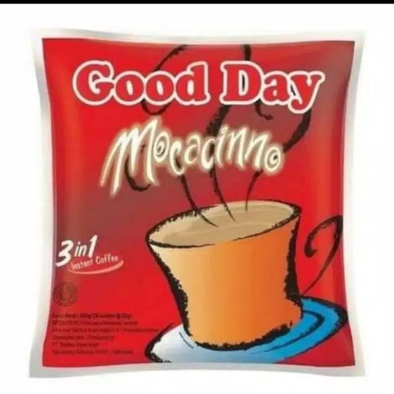 

Good Day Mocaninno 20gr x 10 sachet