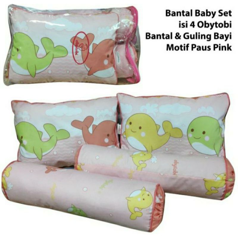 Obytobi Bantal Baby -- Set Isi 4