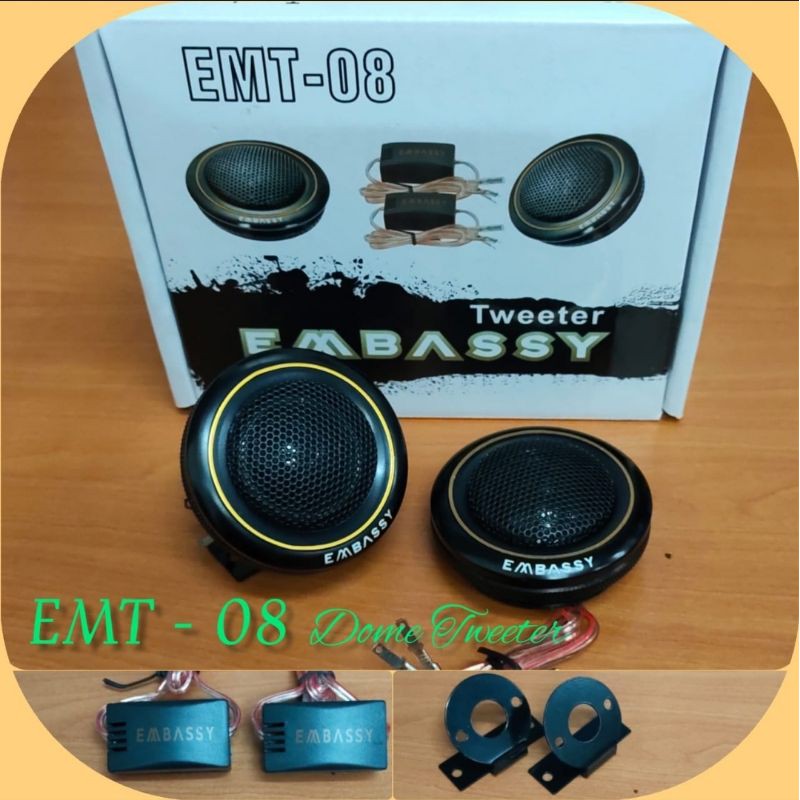 Tweter Embassy full besi TITANIUM emt08