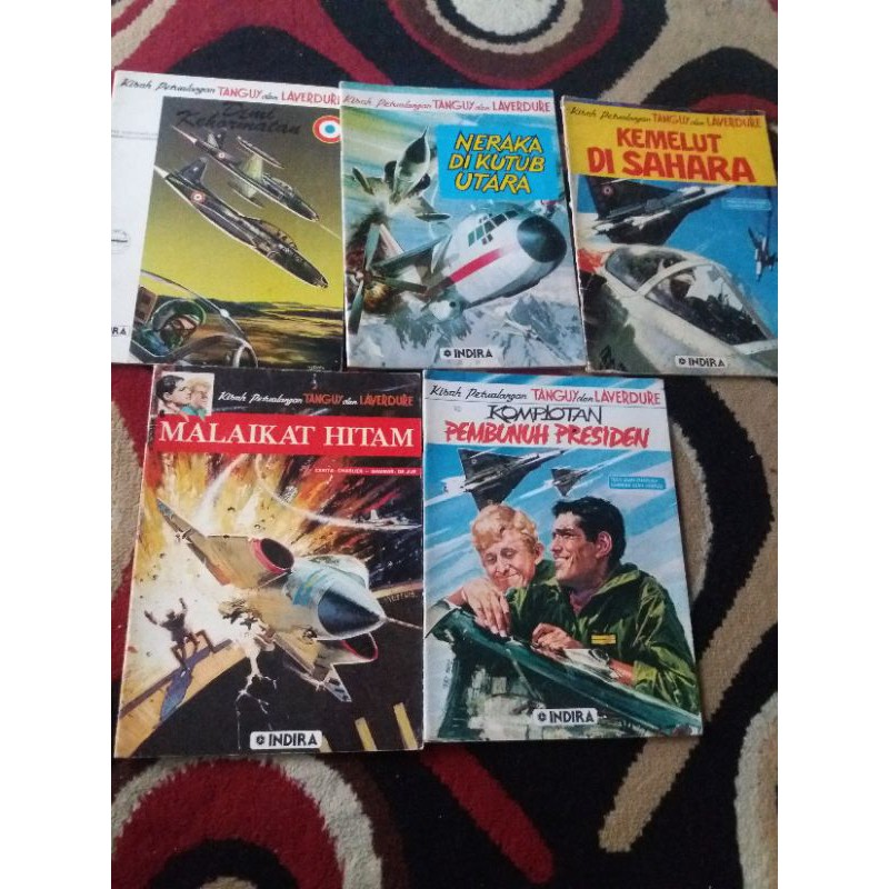 Komik Kisah Petualangan Tanguy & Laverdure