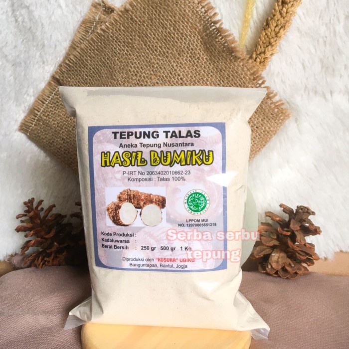 

BISA COD Tepung Talas Kemasan 1 Kg (Sudah Dinkes PIRT & LPPOM MUI)