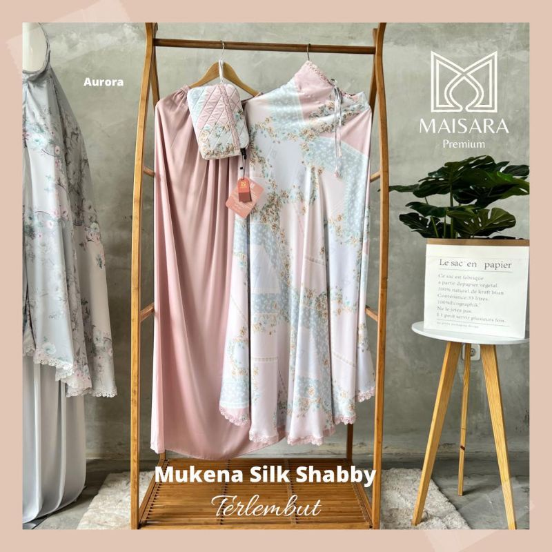 Mukena Shabby Silk Aurora Maisara Premium