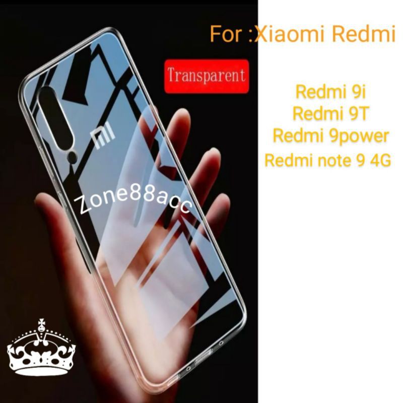 Redmi 9i 9T 9power Note 9 4G Silikon Clear Case Ultrathin Bening Casing Softcase Transparan