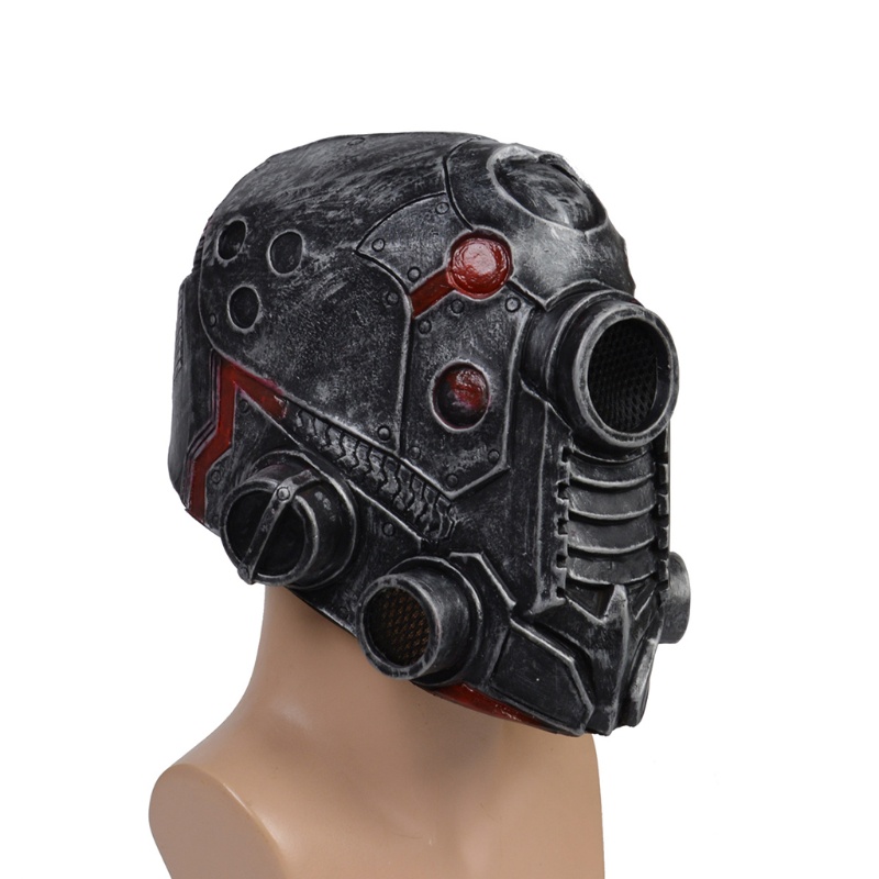 Helm Robot Bahan Lateks Gaya Retro Steampunk Untuk Perlengkapan Pesta Halloween