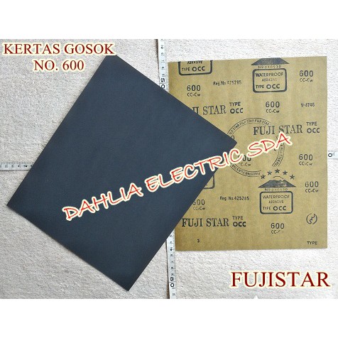 

KERTAS GOSOK NO 600 FUJISTAR