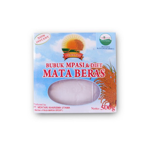 

Bubuk Organik Mentariku Mata Beras 500gr