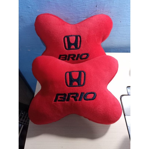 bantal headrest honda brio aksesoris interior mobil 01