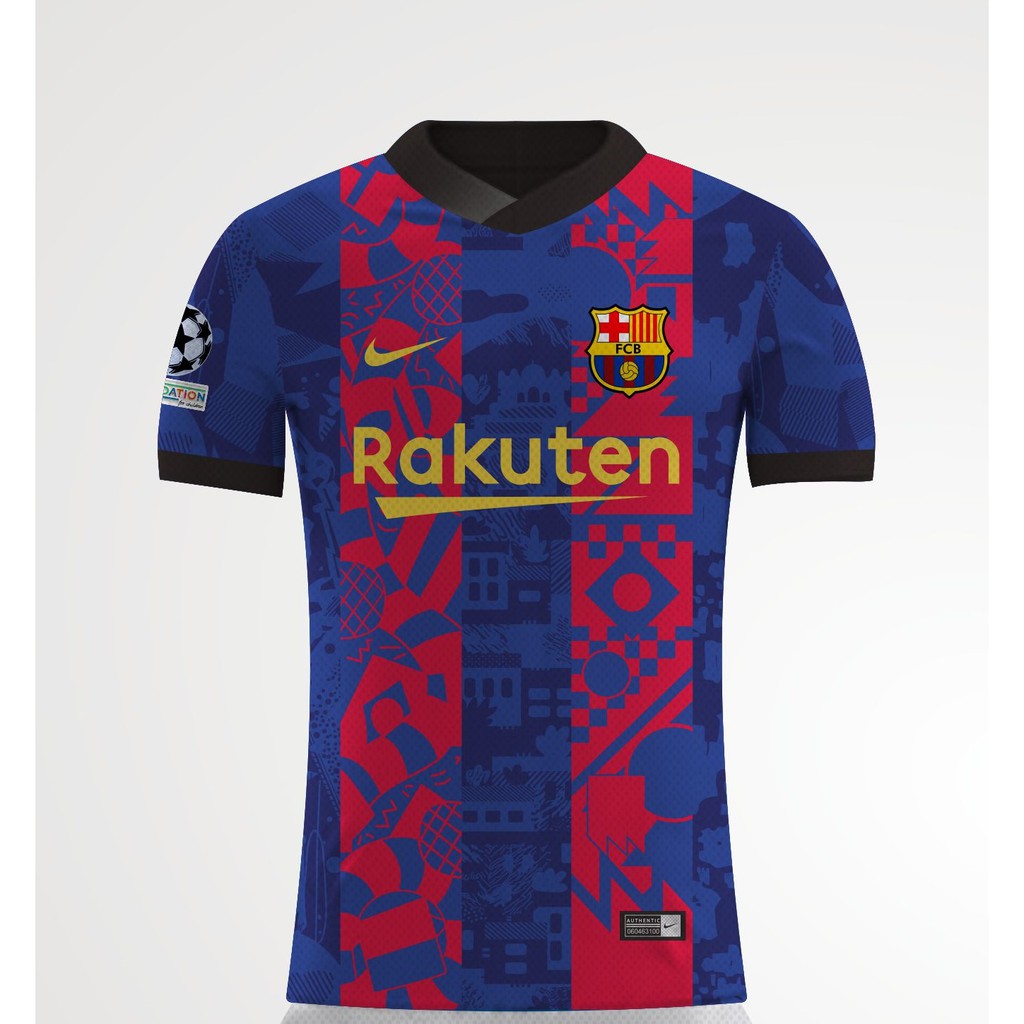 Jersey Printing FC Barcelona 2021 2022