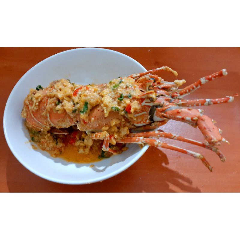

Lobster telor asin