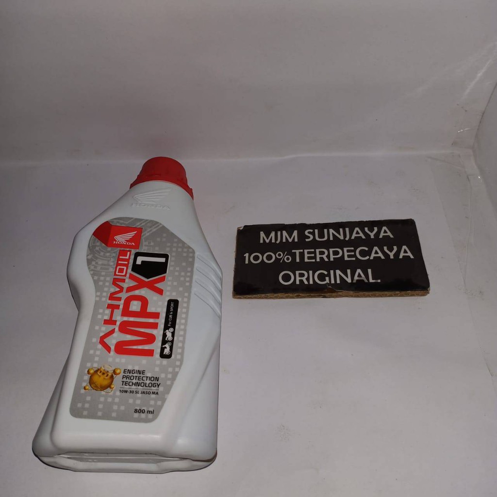 Oli AHM MPX 1 MPX1 800ml Motor HONDA Bebek ORIGINAL SAE 10W-30