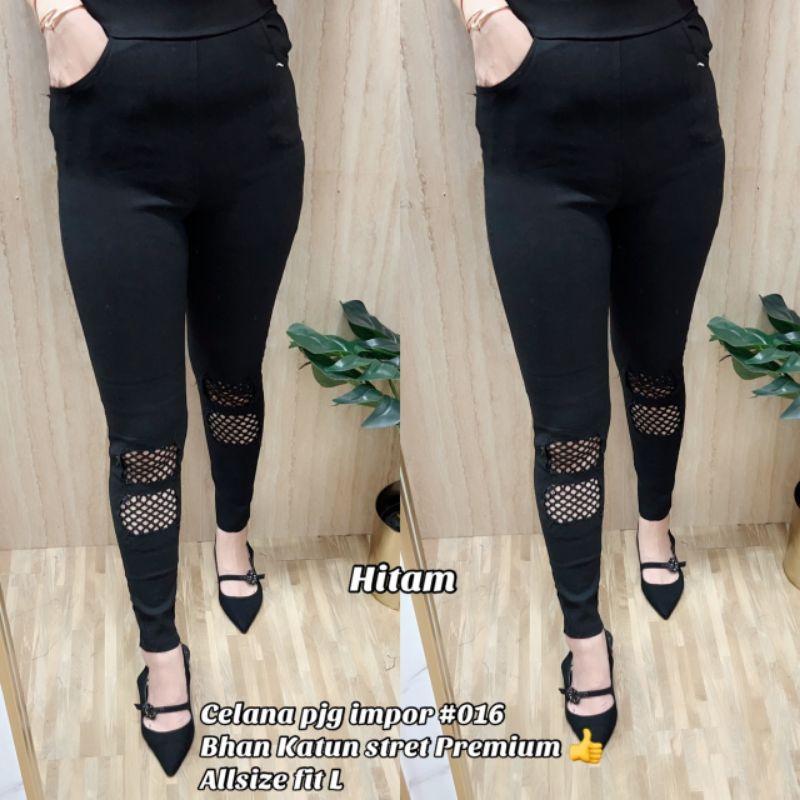 Celana  alf pjg 016 (Hitam)