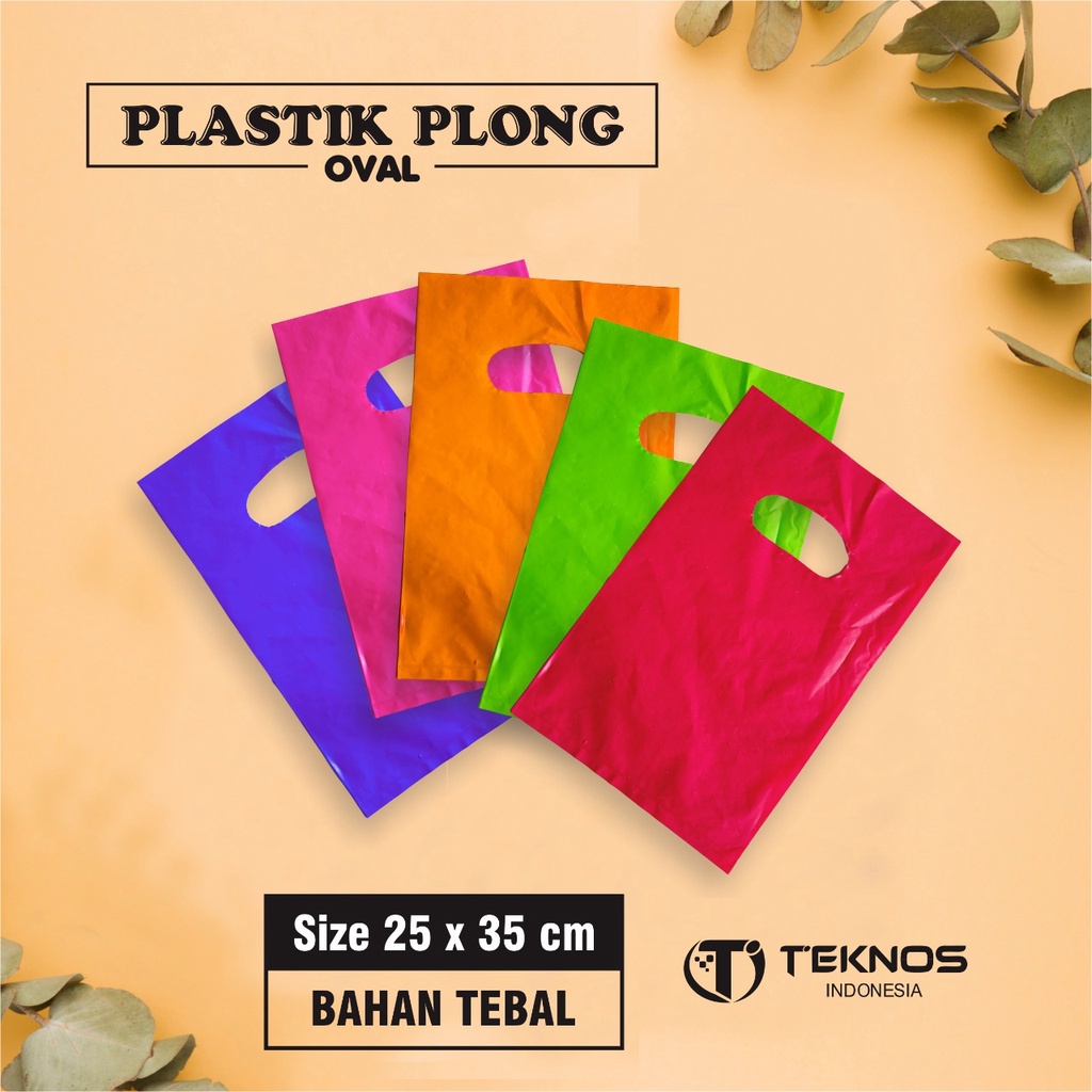 

PLASTIK HD PLONG - PLASTIK PACKING - PLASTIK OLSHOP - PLASTIK BAJU - KRESEK OLSHOP 25x35 cm [100PCS]