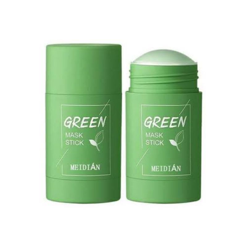 ✿ELYSABETHME✿ median green mask stick masker angkat komedo hijau