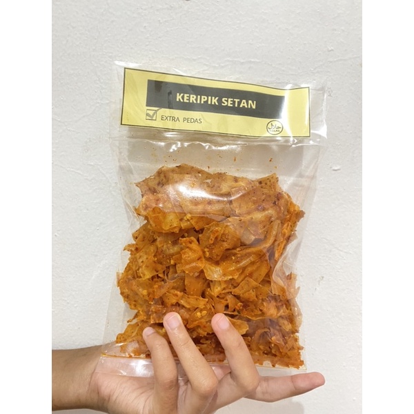 KERIPIK PEDAS - KERIPIK SETAN