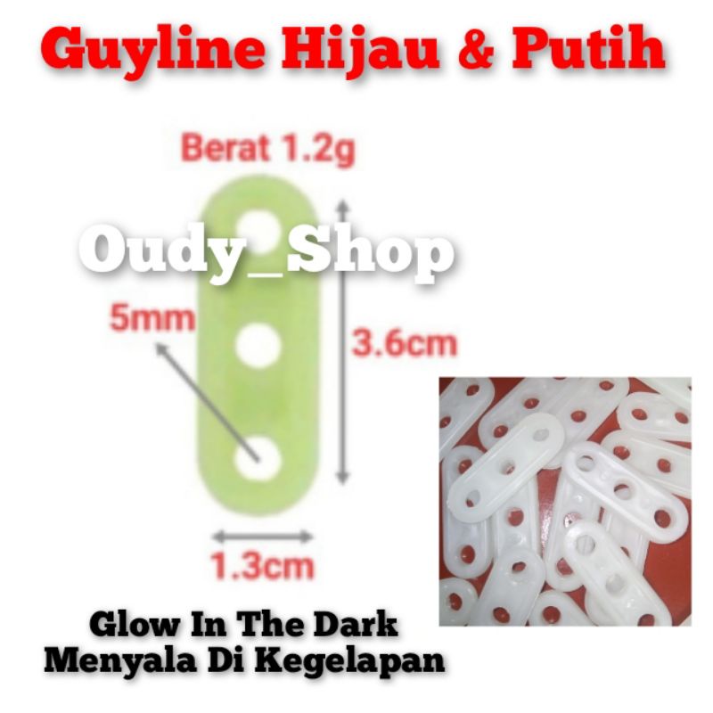 Stopper Guyline Pengencang Tali Flysheet Tenda