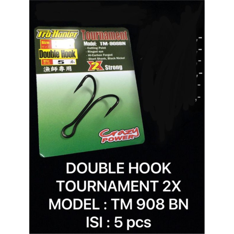 Mata pancing DOUBLE HOOK tournament