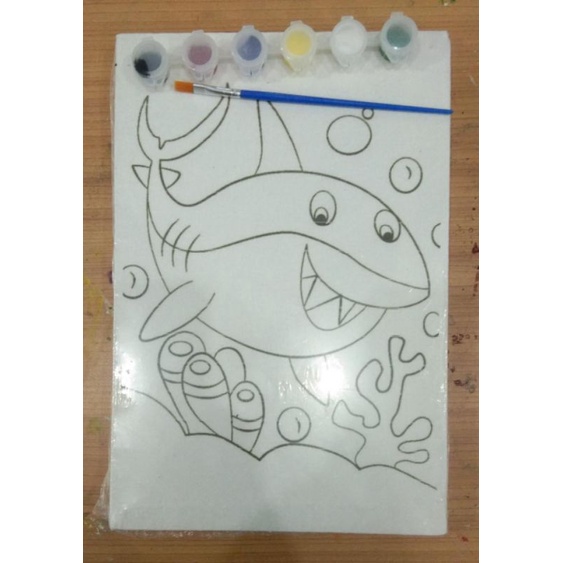 

paket kanvas bergambar