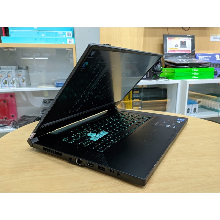 Laptop Gaming ASUS TUF DASH F15 FX516PE Intel Core I7 11370H 40GB 1TB SSD RTX3050TI-4GB 15.6&quot; FHD IPS 144Hz Windows 10 Home Eclipse Grey Terlaris