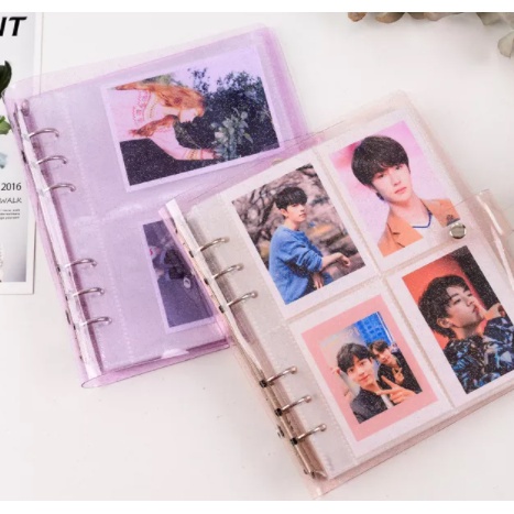 

Binder A6 Wide Photo Album Binder Album + 25 lembar inner sleeve 4P