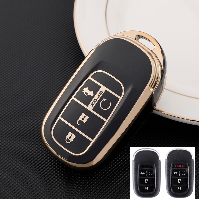 Honda Silicone Car Key Cover CITY CIVIC JAZZ CRV ACCORD BRV HRV Keyless smart Entry Car Remote Key