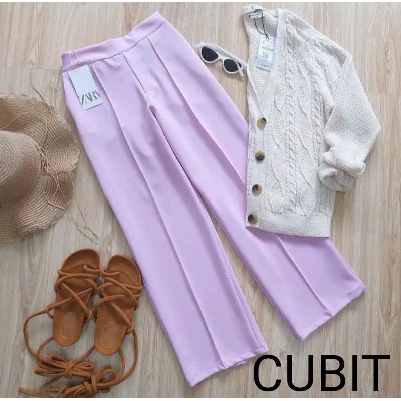 CELANA KULOT LILAC SCUBA