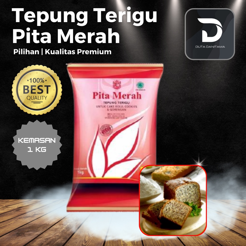 

Tepung Terigu Sriboga Pita Merah 1 kg