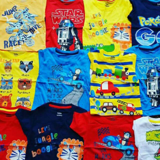  Kaos anak merk baby victory  Boy Shopee Indonesia