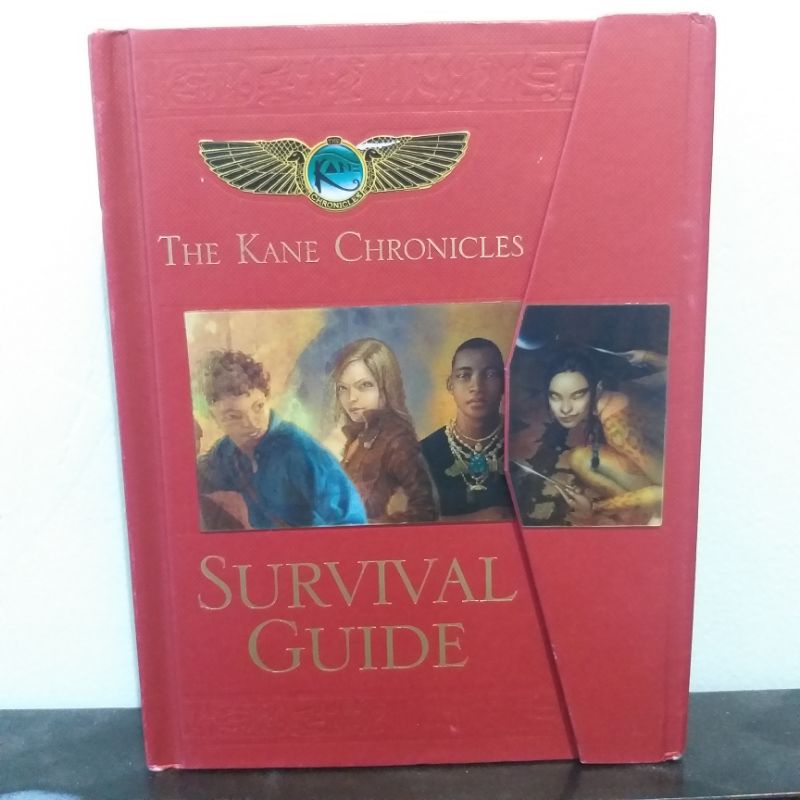 The Kane Chronicles Survival Guide by Rick Riordan (unsealed) | Percy Jackson | Greek Heroes | Trial