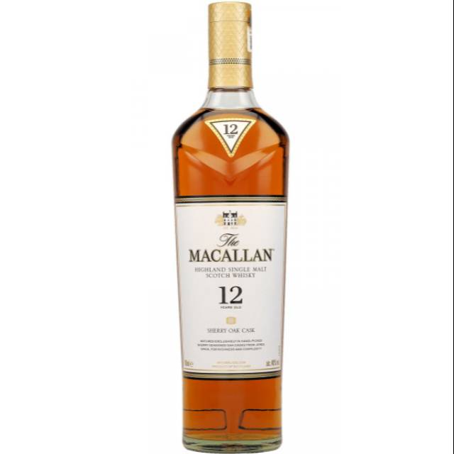 Macallan 12 Sherry Oak 700ml Shopee Indonesia