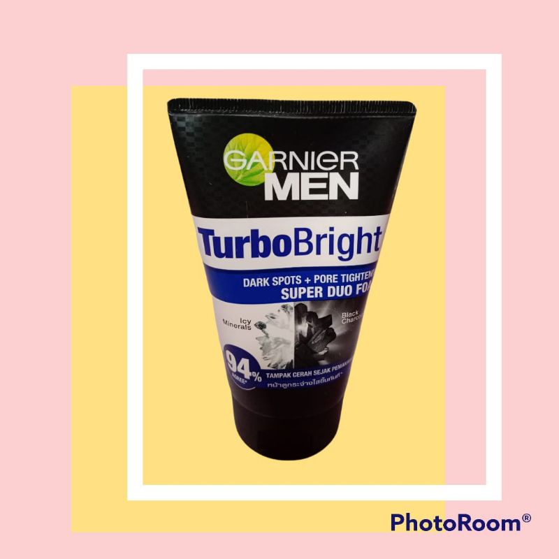 GARNIER MEN FACIAL FOAM SABUN PENCUCI MUKA/WAJAH POWER WHITE 100ML