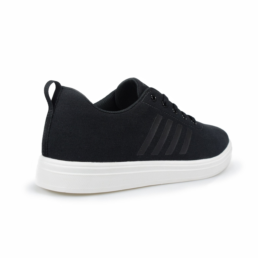 TOMKINS Sneakers Pria Jewell Alpha - Black White / Ramayana Jatinegara