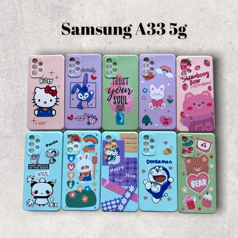 Case Motif samsung Galaxy A33 5g , Case Candy Full Motif samsung A33 5g , Softcase Casing Motif Sams