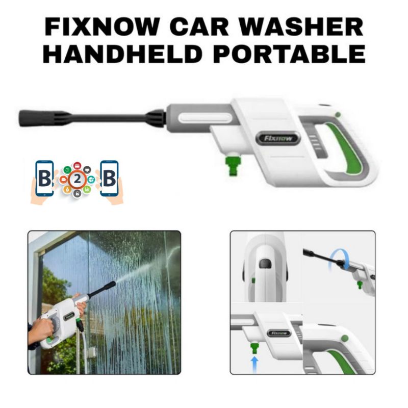 FIXNOW CAR WASHER HANDHELD PORTABLE - Mesin Semprot Cuci Mobil