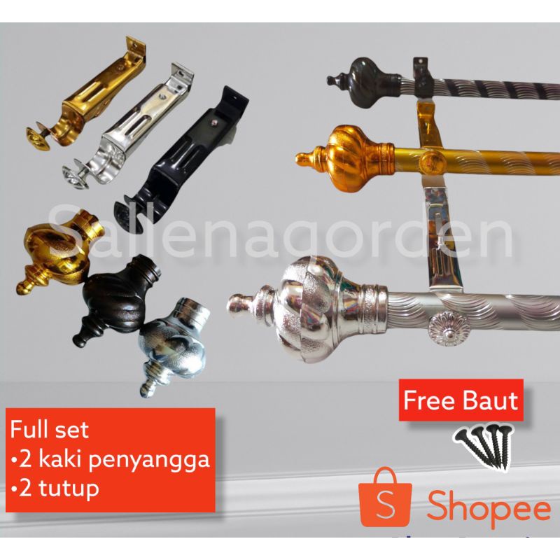 Batang gorden full set besi gorden lengkap