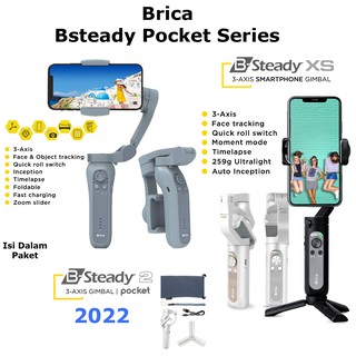 Brica Bsteady Pocket Series ( Bsteady 2 Pocket - Bsteady XS) Garansi Resmi 1 Tahun