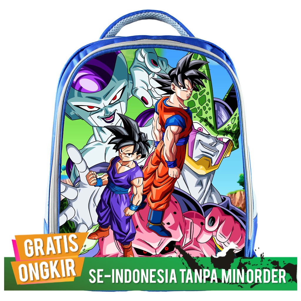 Tas Anak Import Dragon Ball Dragon Ball Wukong Matahari Warna Gambar Ransel