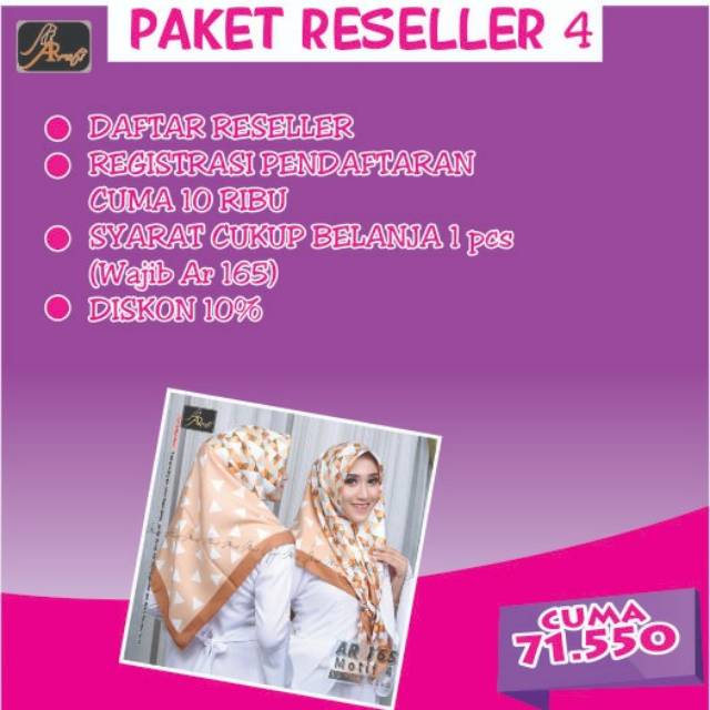 Paket Reseller 4 AR 165 motif 4