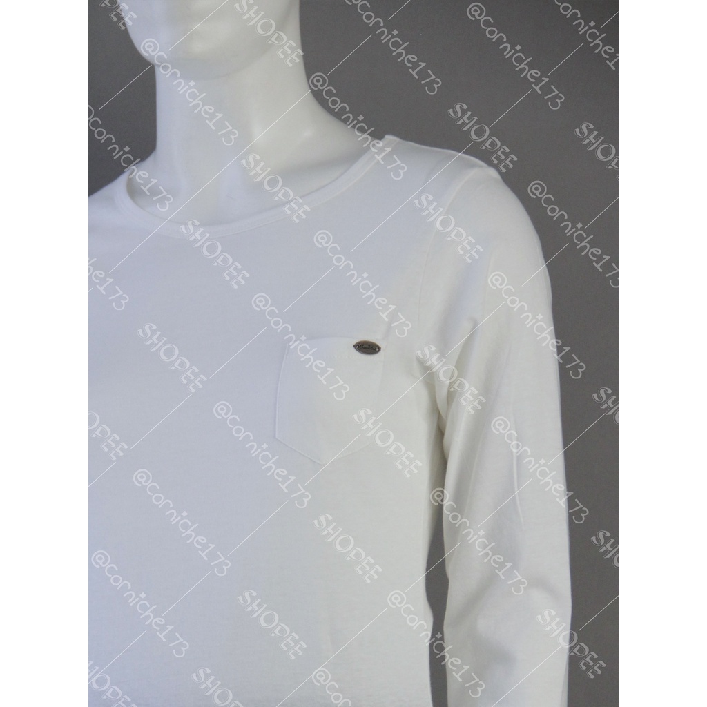 Corniche Pocket Tee Off White - TV231094