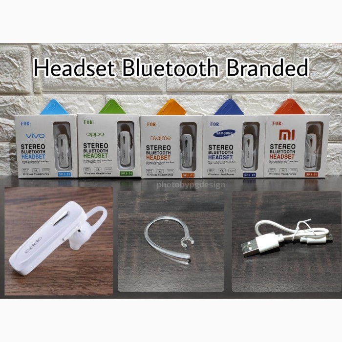 HEADSET BLUETOOTH BRAND SAMSUNG Vivo Oppo  / KEONG / WIRELESS MAGNET-1
