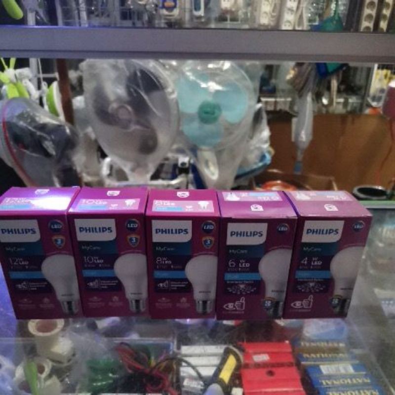lampu led Phillips bulb 4w 6w 8w 10w 12w