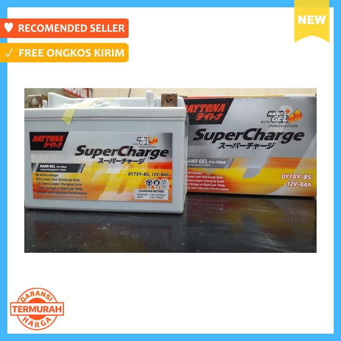 AKI KAWASAKI NINJA 250 (DAYTONA NANO GEL DYTX9 BS 12V 8A)