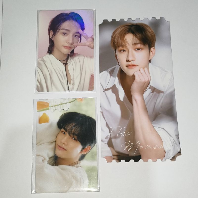pc nacific stray kids r3 r9 photo ticket bang chan hyunjin hj skz photocard holo event hologram pp r