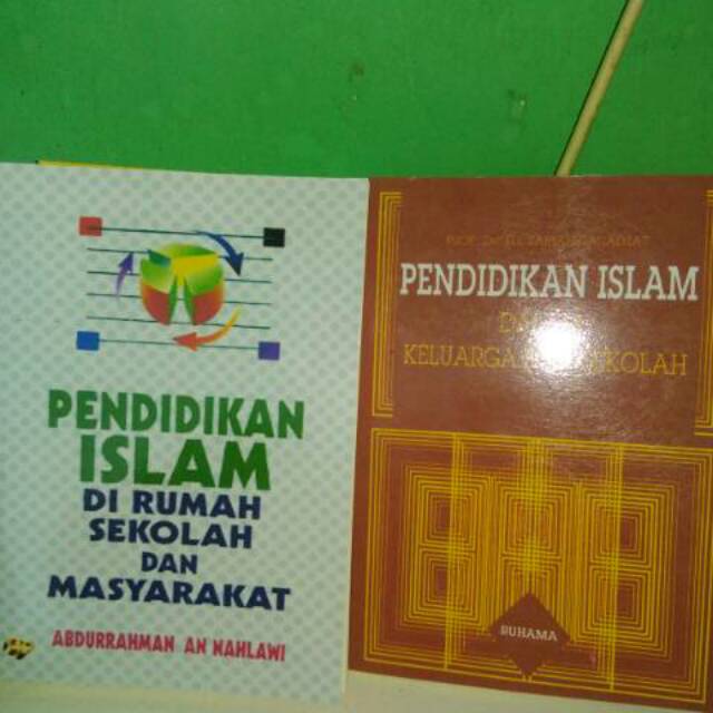 Paket 3 buku Pendidikan Islam dalam Keluarga/Rumah, Sekolah dan Masyarakat