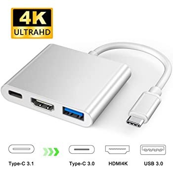 Konverter Type-c to Hdtv-usb3.0-pd Usb-c 4k 2k adapter - Type c to 3in1 converter