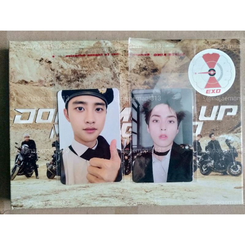 Photocard Kyungsoo (D.O.) & Xiumin + postcard Sehun, Chen dmumt moderato ver.