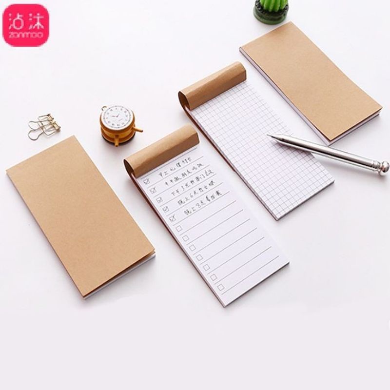 

mini Buku Tulis Buku Catatan jilid 50 Lembar Buku Notebook/Memo/Agenda/To Do List Bahan Kertas Craft Kantor/Sekolah