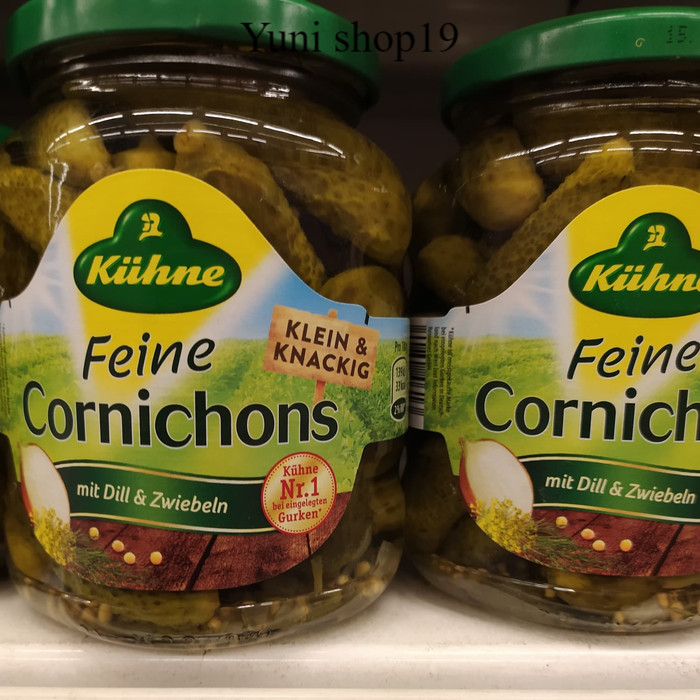 

kuhne kornichons 370ml